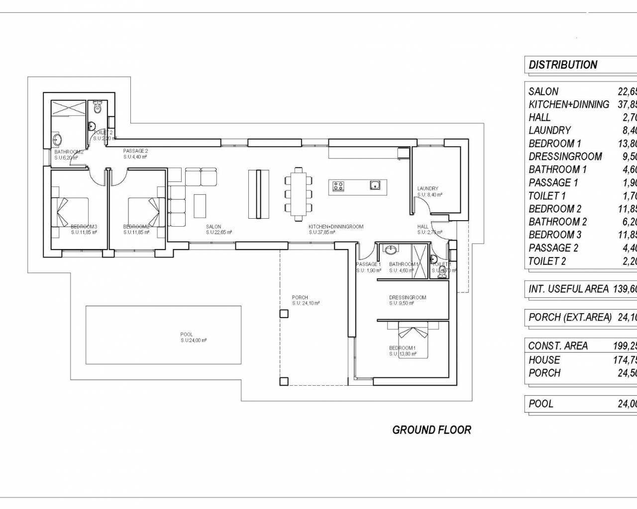 Nueva construcción  - Villas - Pinoso - Campo