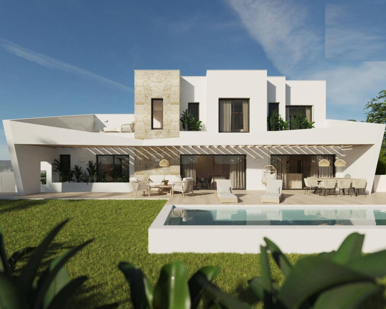 Nouvelle construction - Villas - Polop - Alberca