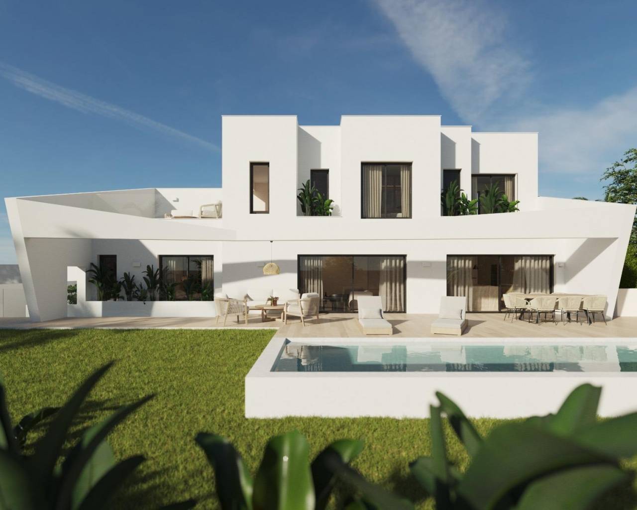 Nueva construcción  - Villas - Polop - Alberca