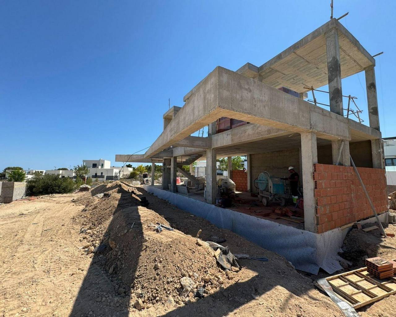 Nueva construcción  - Villas - Polop - Alberca