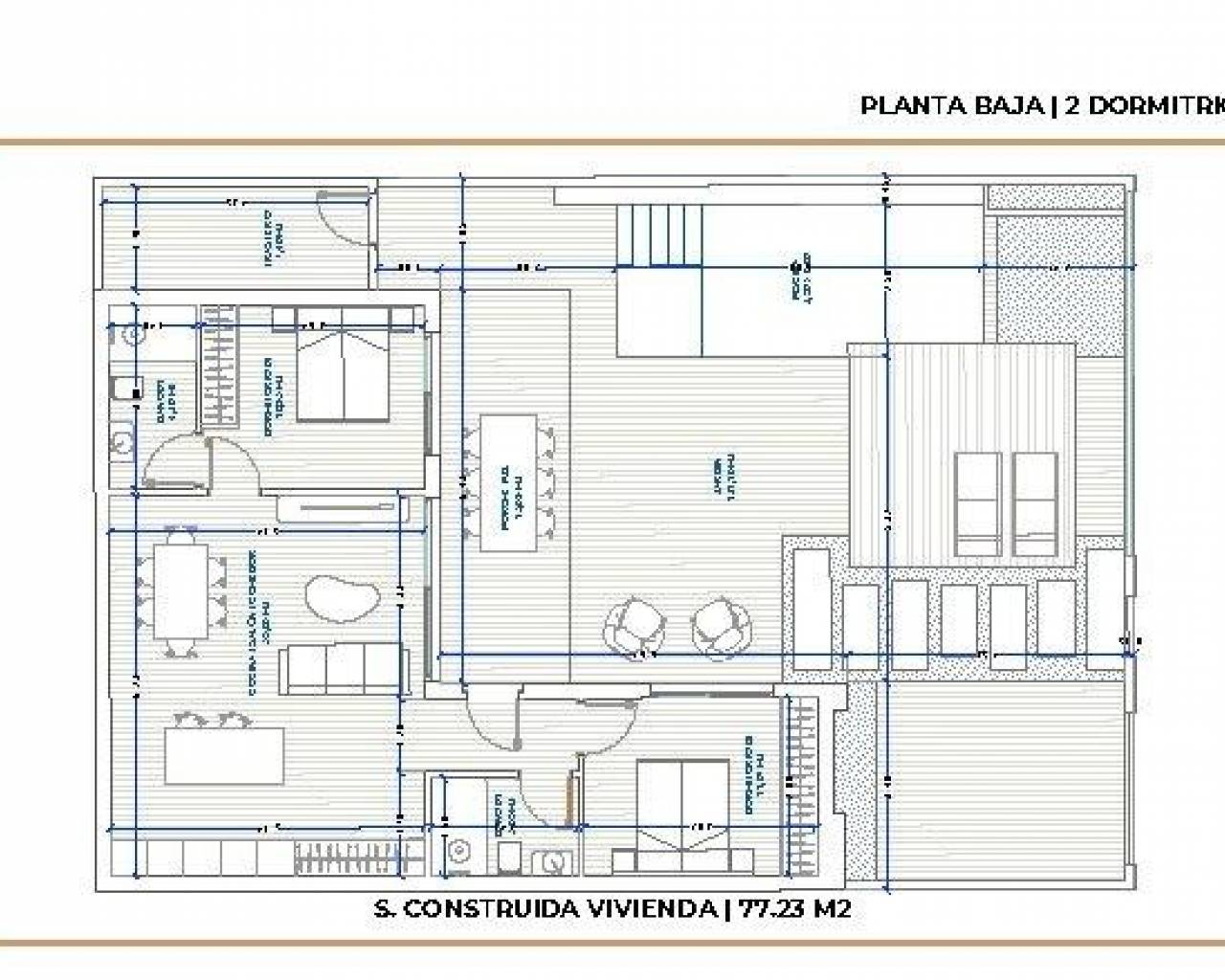 Nueva construcción  - Villas - Torre Pacheco - Roldán