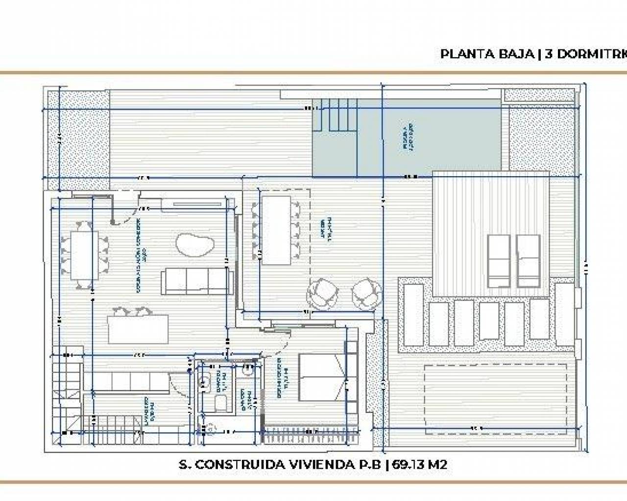 New Build - Villas - Torre Pacheco - Roldán