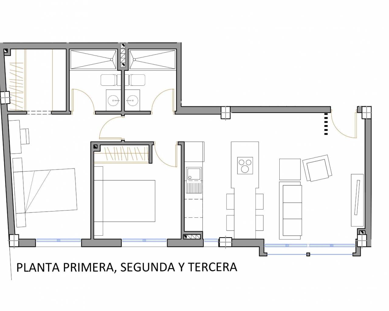 Nouvelle construction - Appartements - San Pedro del Pinatar - San Pedro De Pinatar