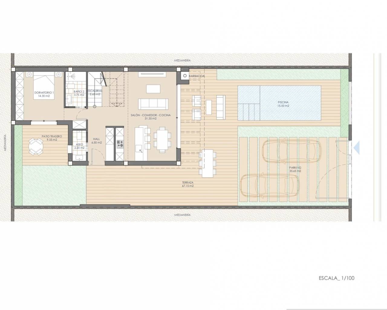 Nueva construcción  - Villas - San Juan de los Terreros - Las Mimosas