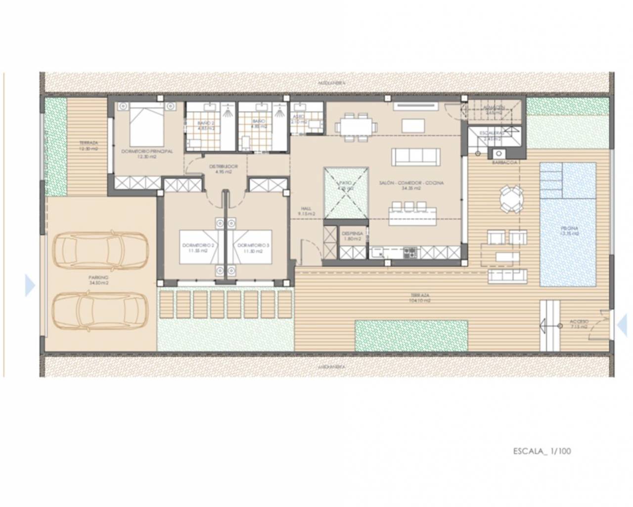 Nueva construcción  - Villas - San Juan de los Terreros - Las Mimosas