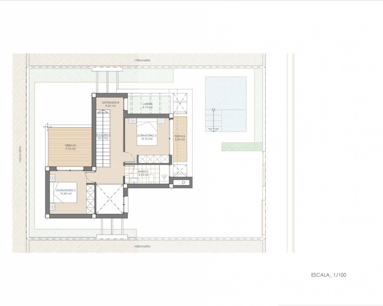 New Build - Villas - San Juan de los Terreros - Las Mimosas