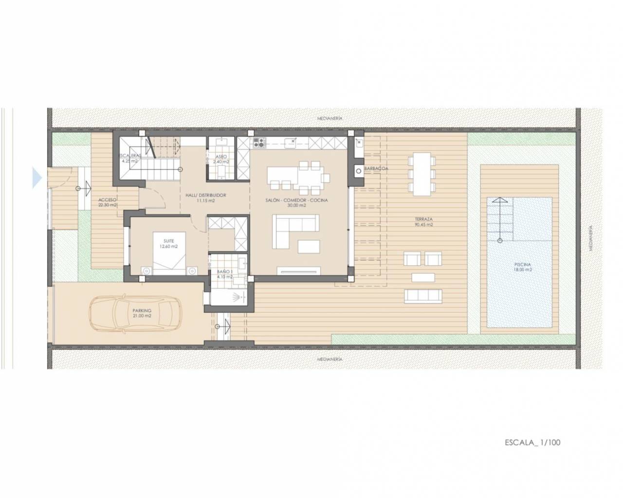 Nueva construcción  - Villas - San Juan de los Terreros - Las Mimosas