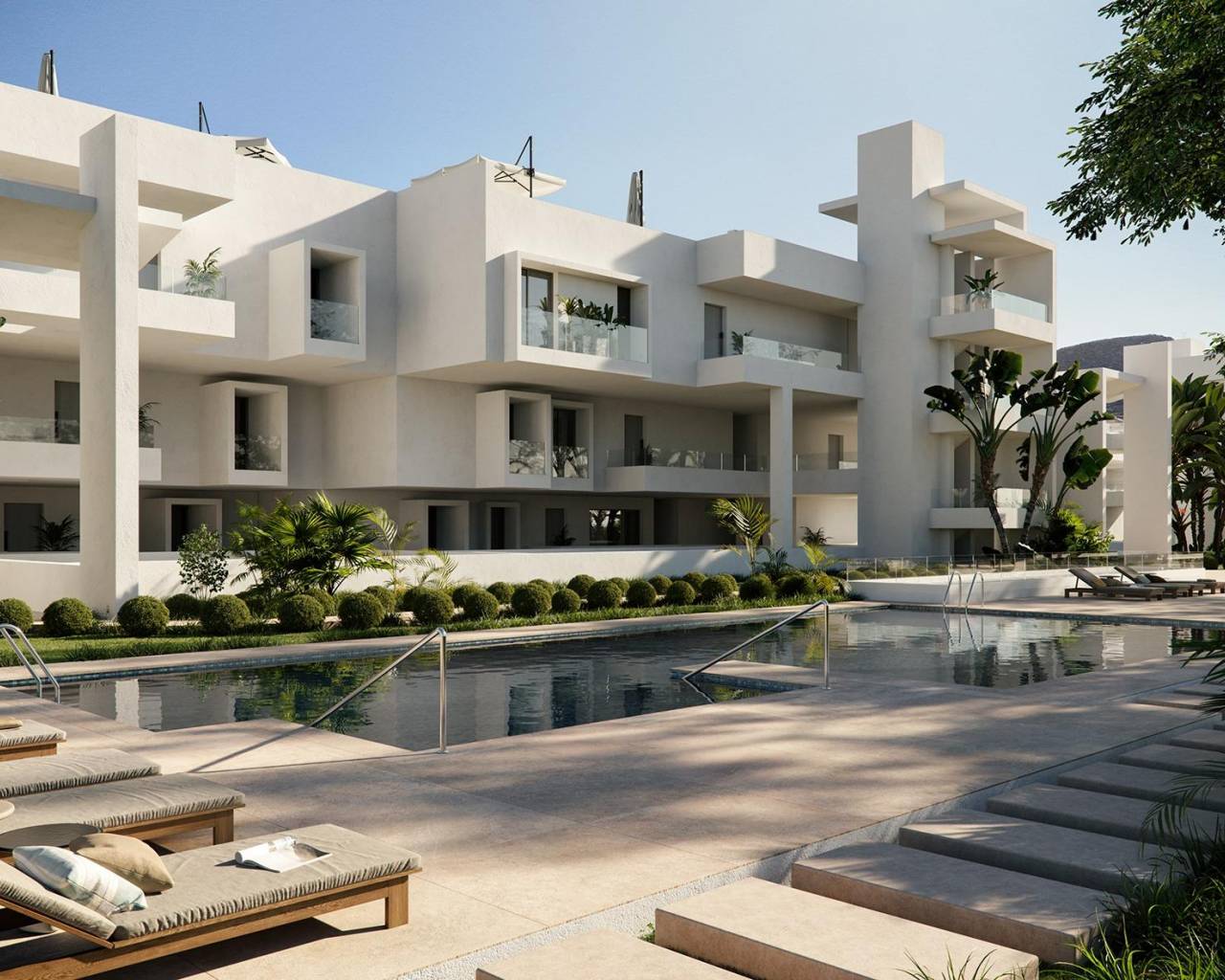 New Build - Apartments - Casares - Alcazaba Lagoon