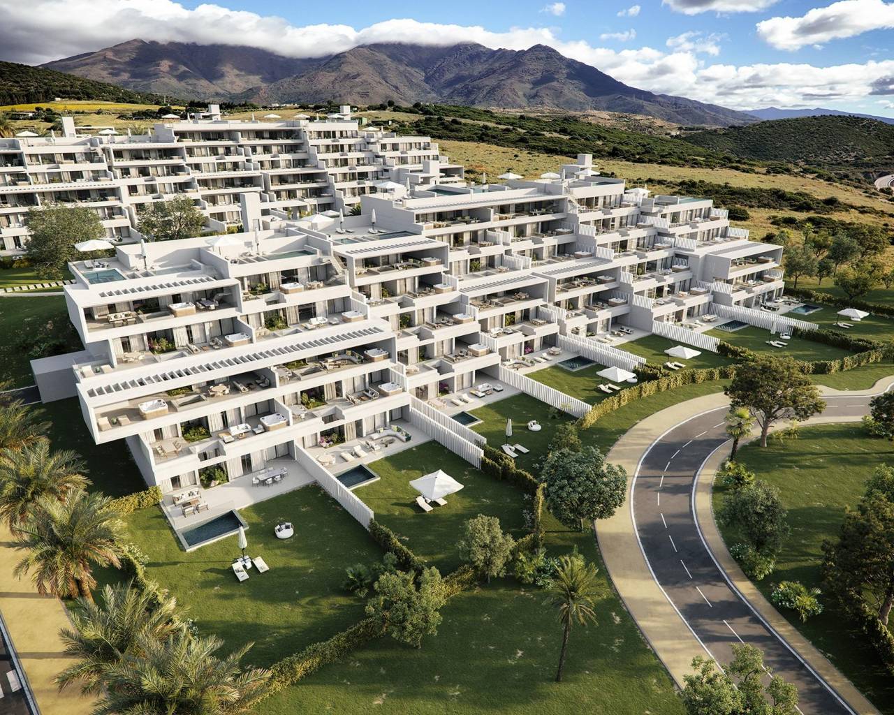 Nueva construcción  - Apartamentos - Casares - Alcazaba Lagoon