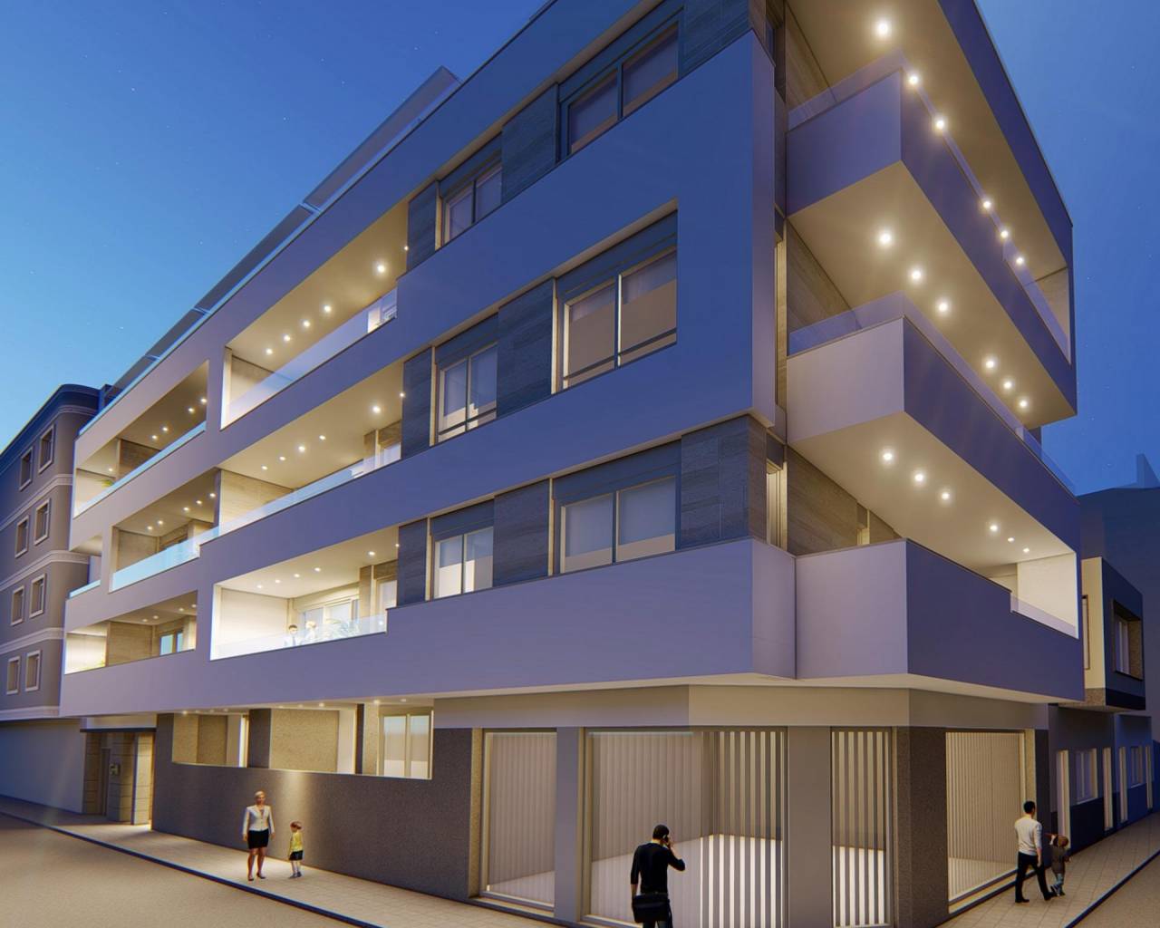 Nueva construcción  - Apartamentos - Torrevieja - Playa Del Cura