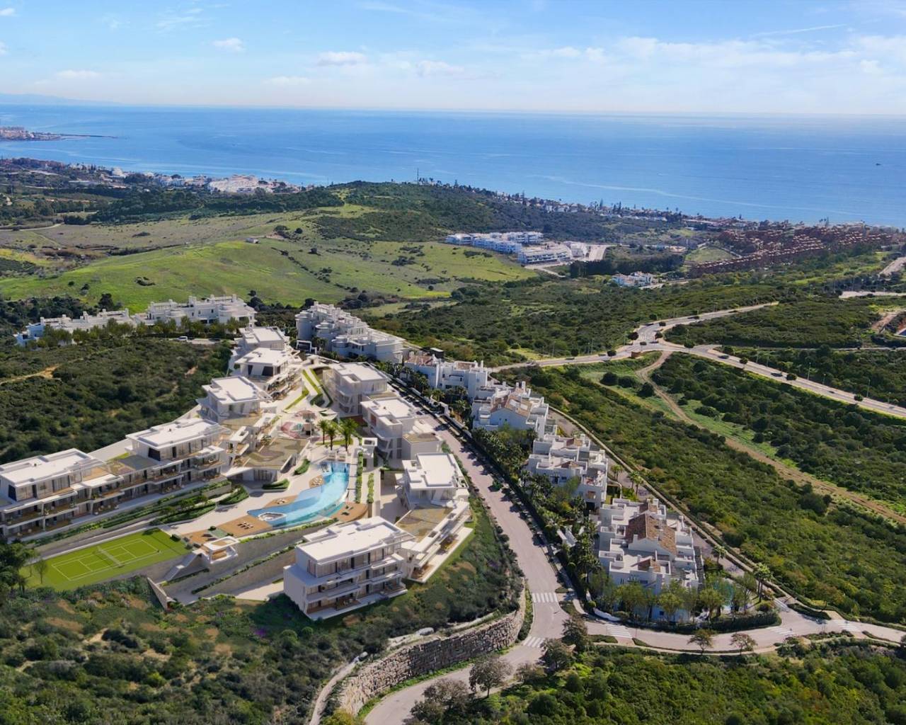 New Build - Apartments - Casares - Finca Cortesín