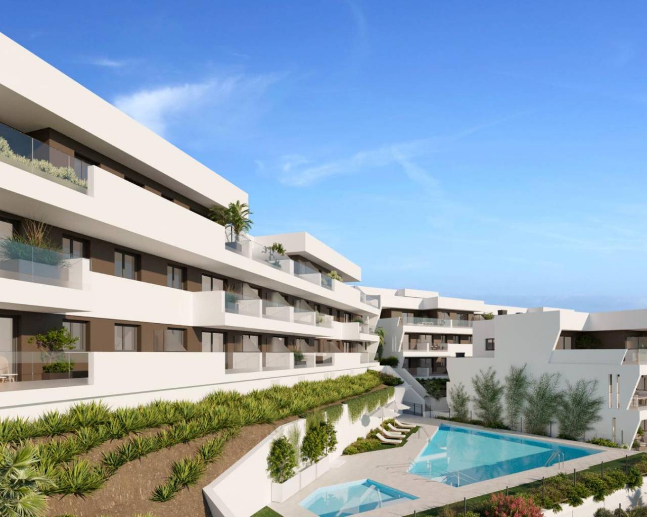 Nueva construcción  - Apartamentos - Estepona - Parque Central