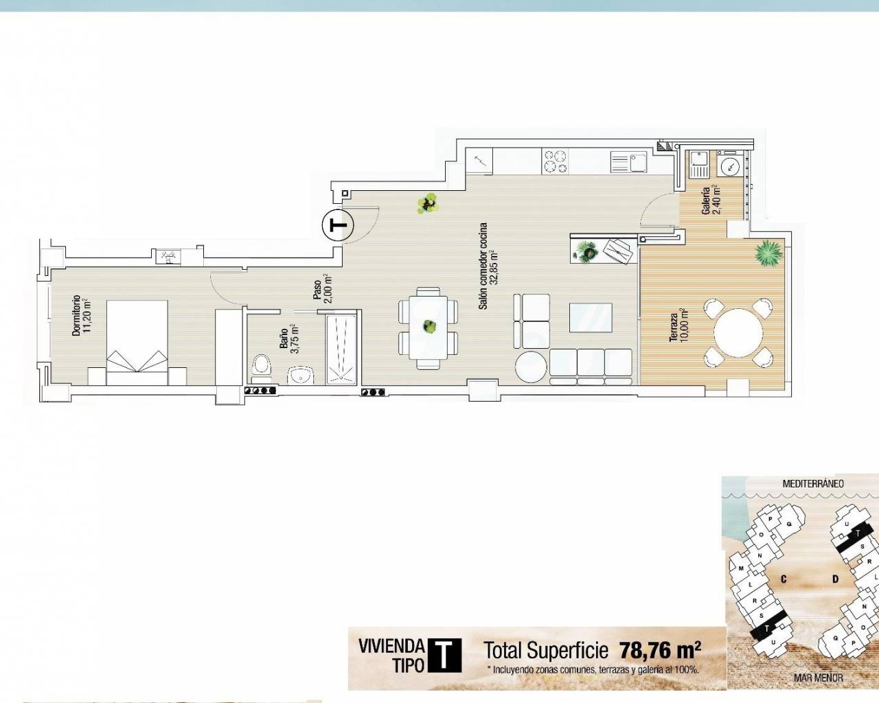 Nueva construcción  - Apartamentos - La Manga del Mar Menor - La Manga