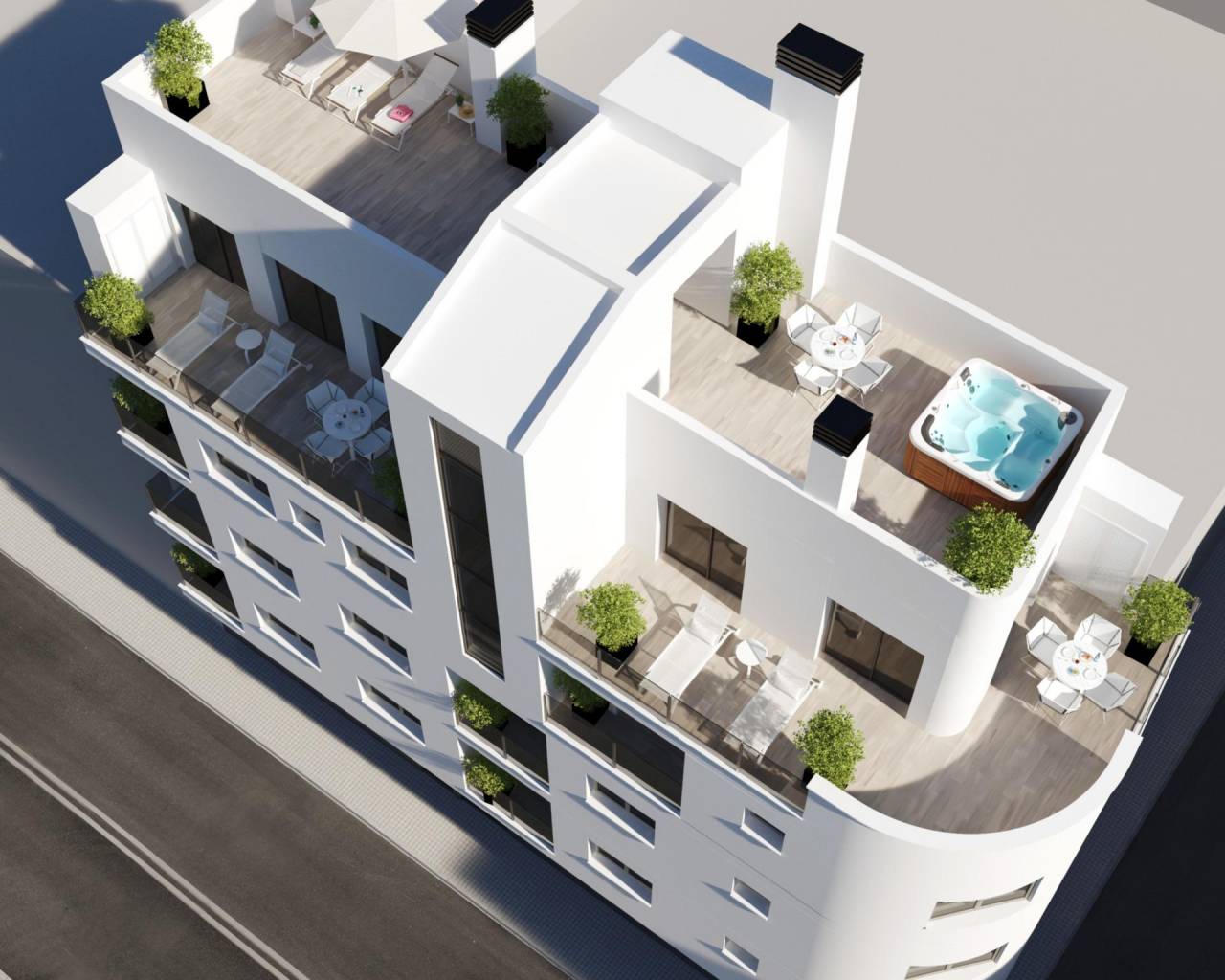 New Build - Apartments - Torrevieja - Centro