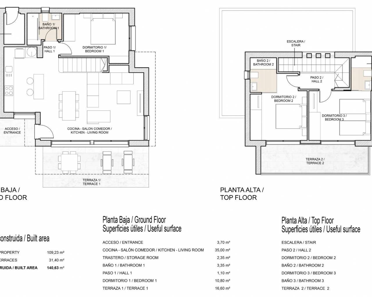 Nueva construcción  - Villas - Orihuela - Vistabella Golf