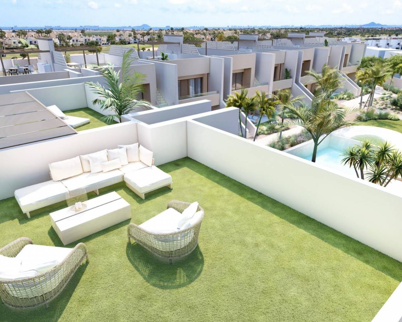 New Build - Bungalow  / Townhouse - San Javier - Roda Golf