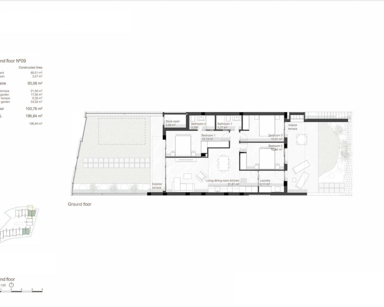 New Build - Bungalow  / Townhouse - San Javier - Roda Golf