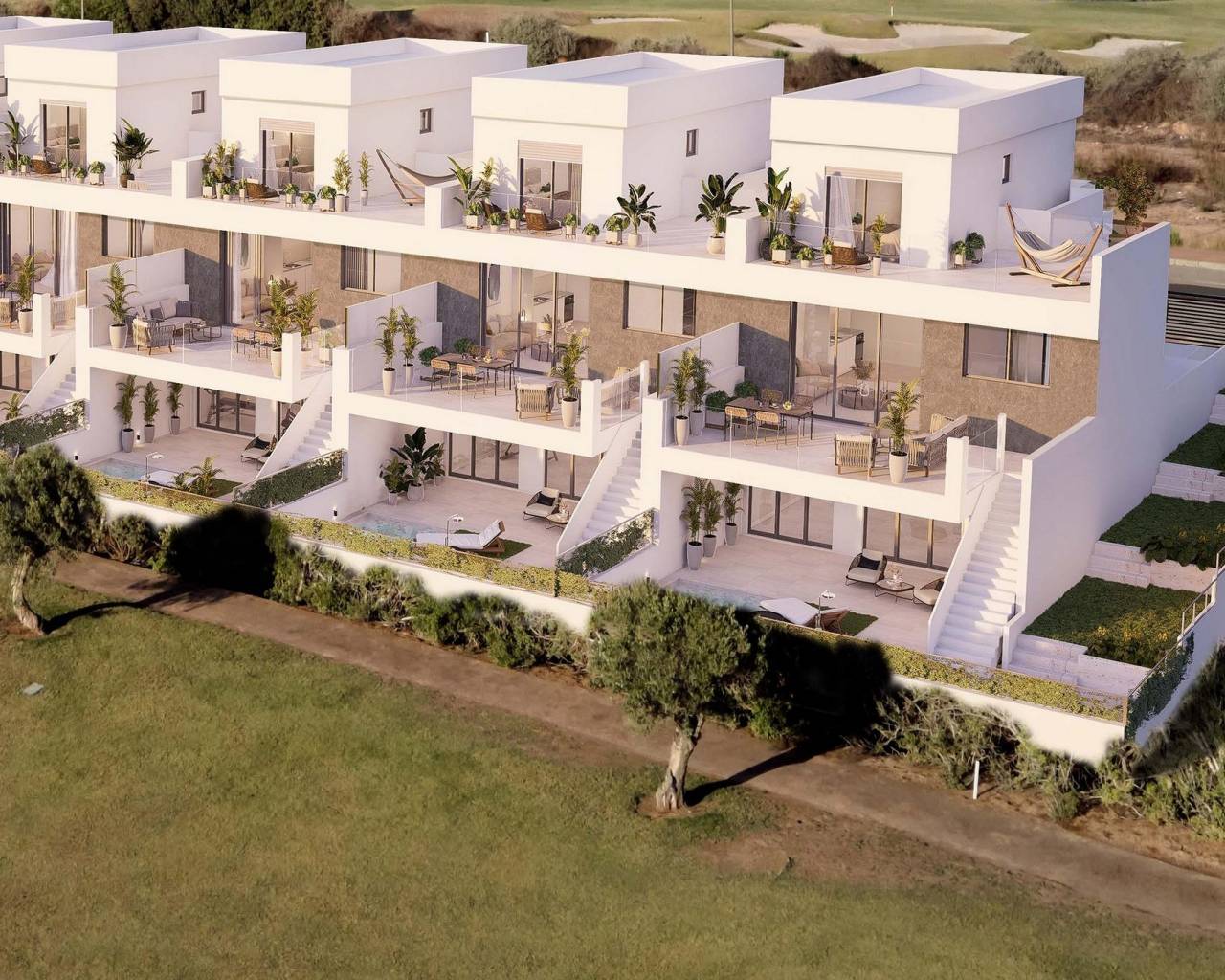 Nueva construcción  - Adosado / Bungalow - Los Alcazares - Serena Golf