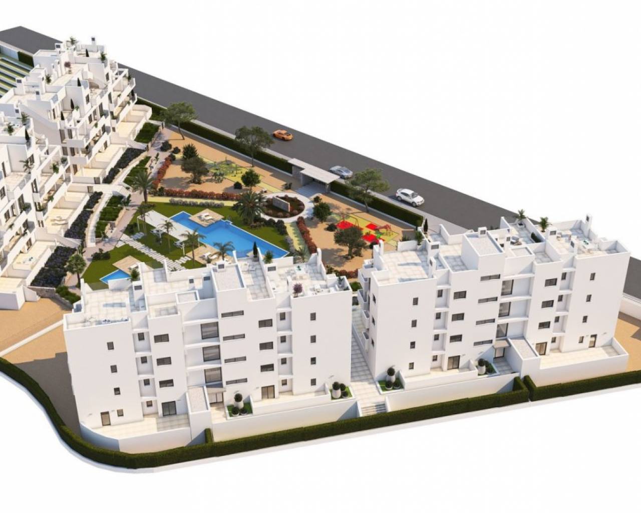 New Build - Apartments - Torre Pacheco - Santa Rosalia Lake And Life Resort