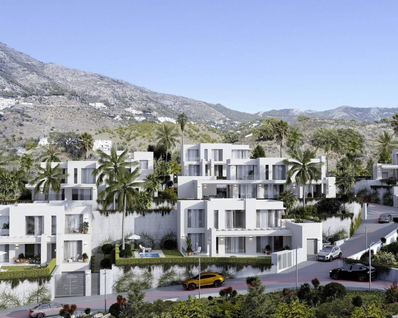 New Build - Villas - Mijas - Mijas Pueblo - Peña Blanquilla