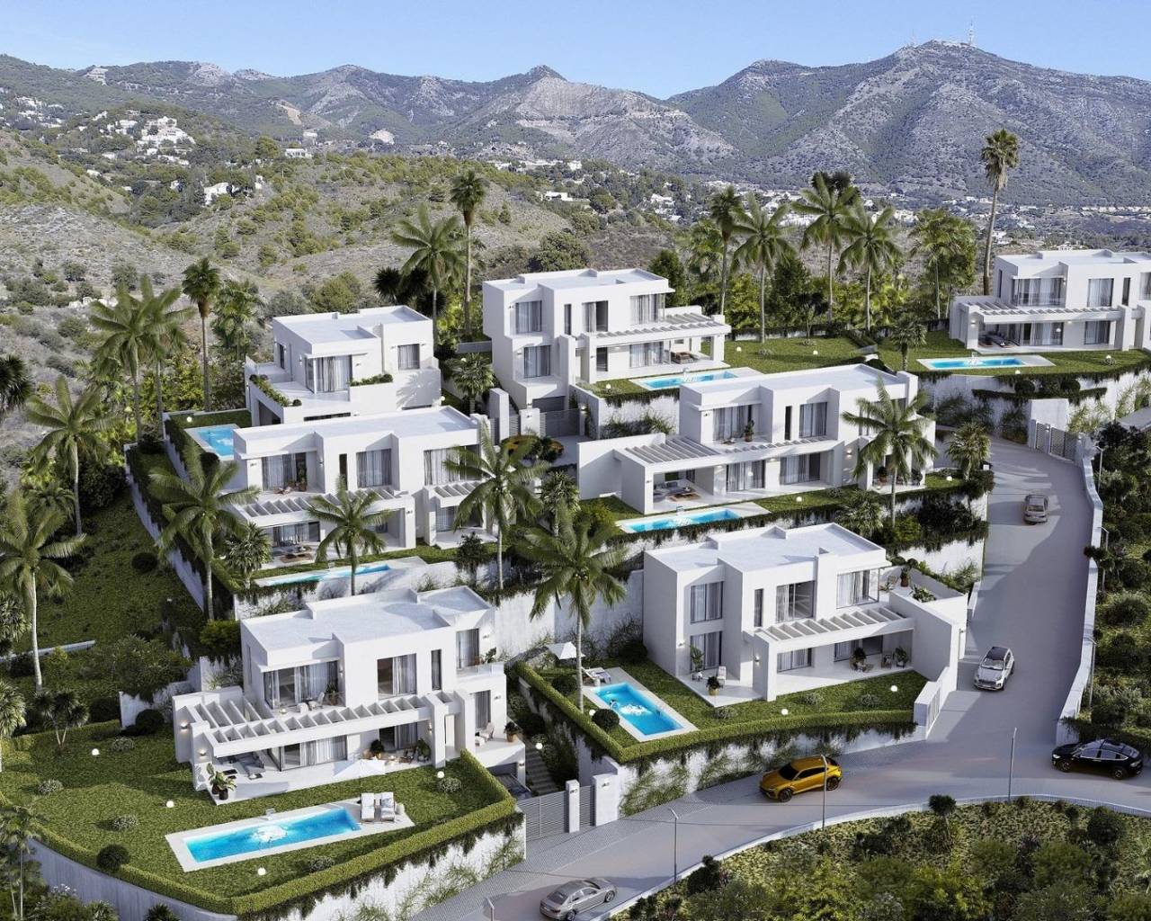 Nueva construcción  - Villas - Mijas - Mijas Pueblo - Peña Blanquilla