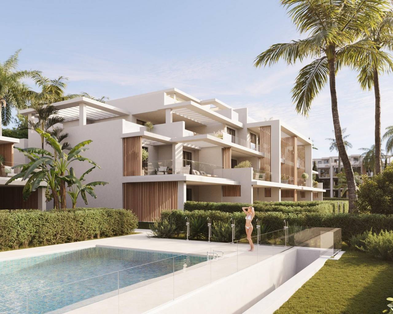 Nueva construcción  - Apartamentos - Estepona - La Resinera Voladilla