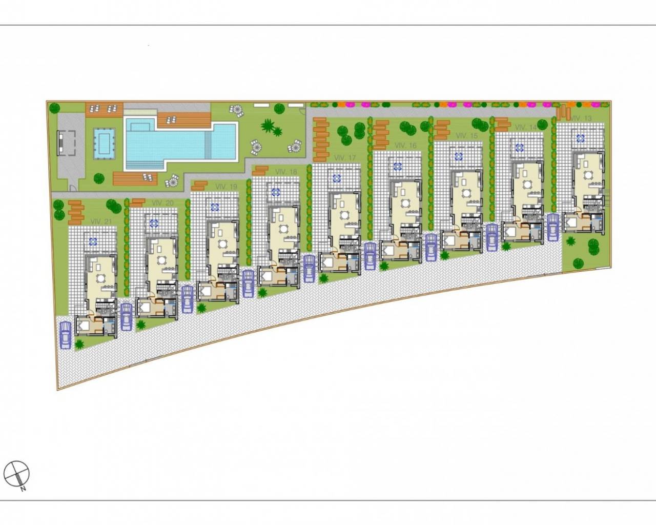 New Build - Villas - Pilar de La Horadada - Lo Romero Golf