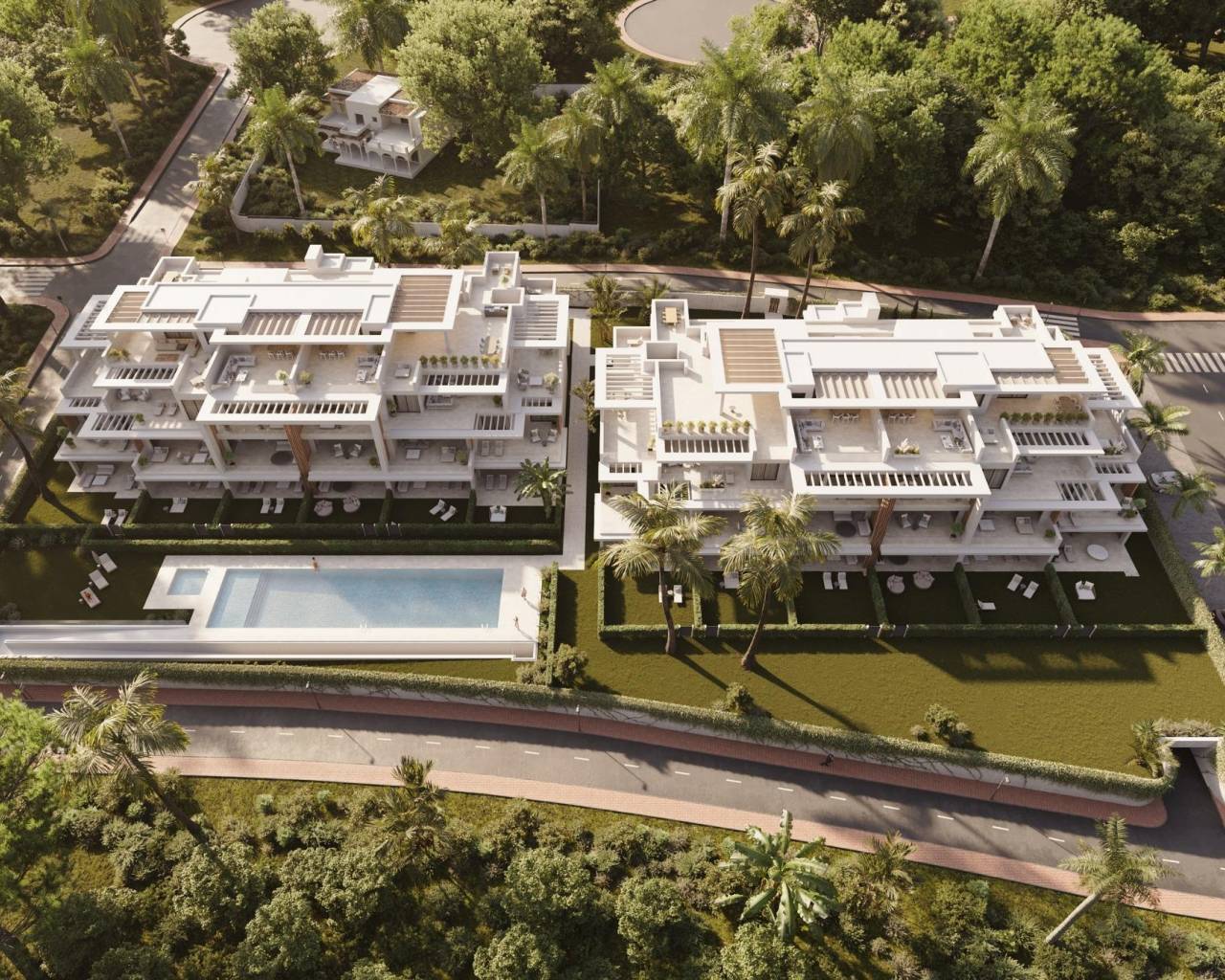 Nueva construcción  - Apartamentos - Estepona - La Resinera Voladilla