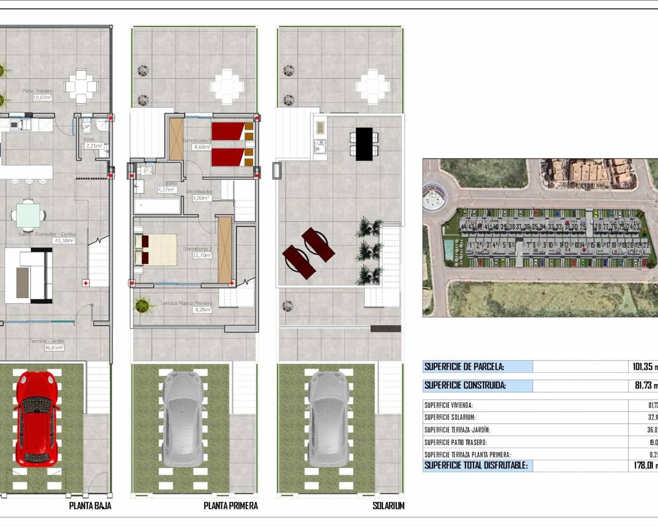 New Build - Bungalow  / Townhouse - Cox - Sin Zona