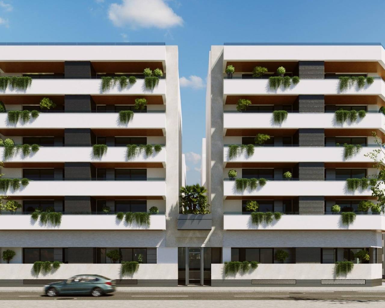 Nouvelle construction - Appartements - Almoradi - Center