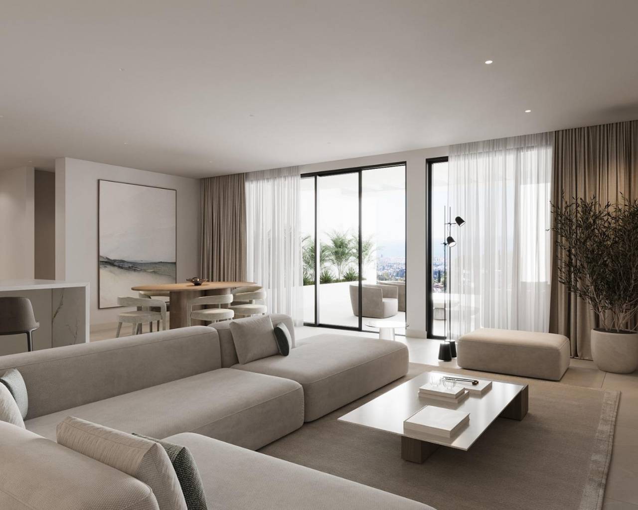 Nueva construcción  - Apartamentos - Estepona - La Resinera Voladilla