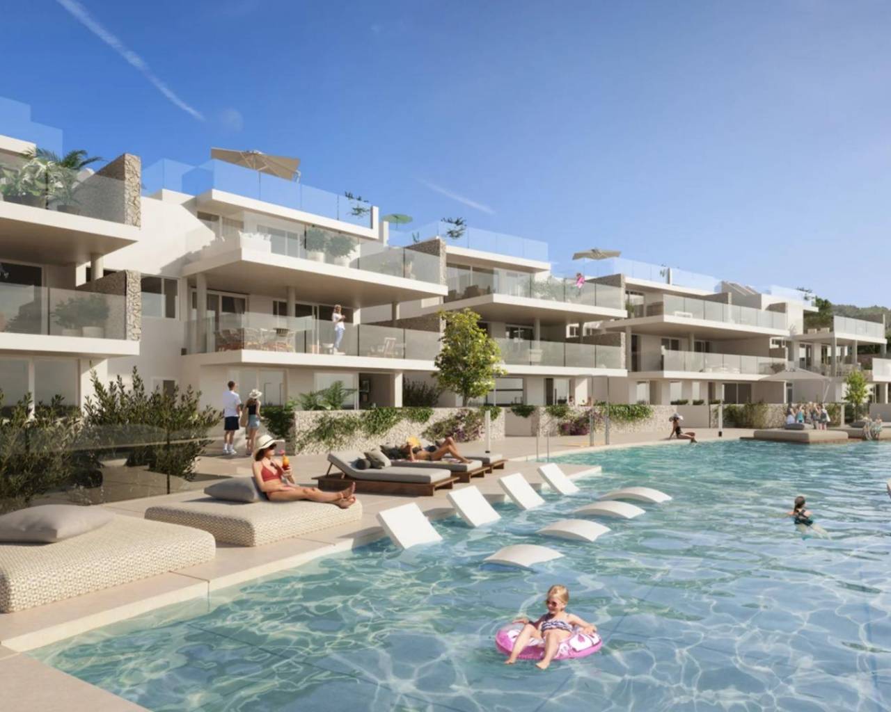 New Build - Apartments - Arenal d´en Castell - pueblo