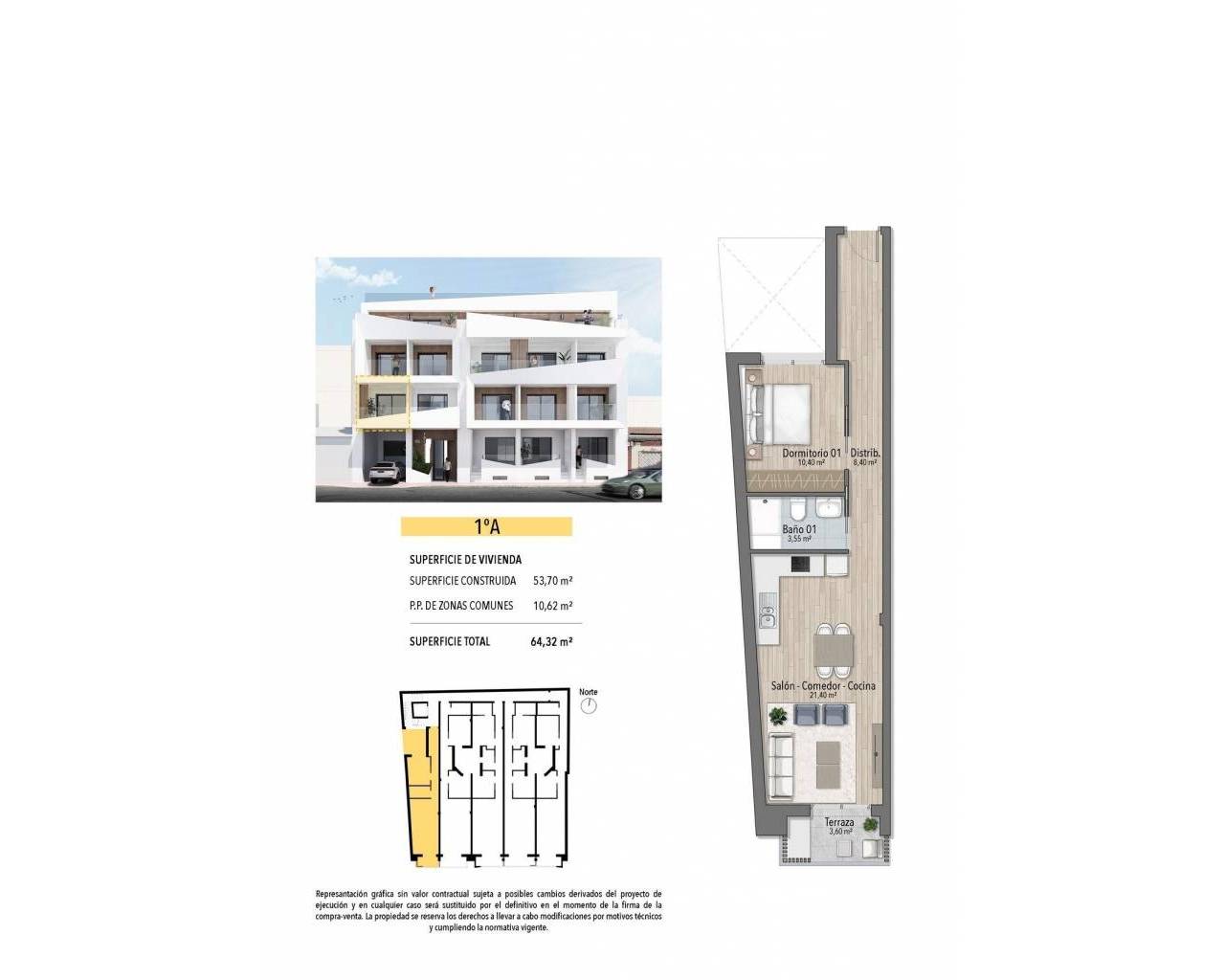 New Build - Apartments - Torrevieja - Playa Del Cura