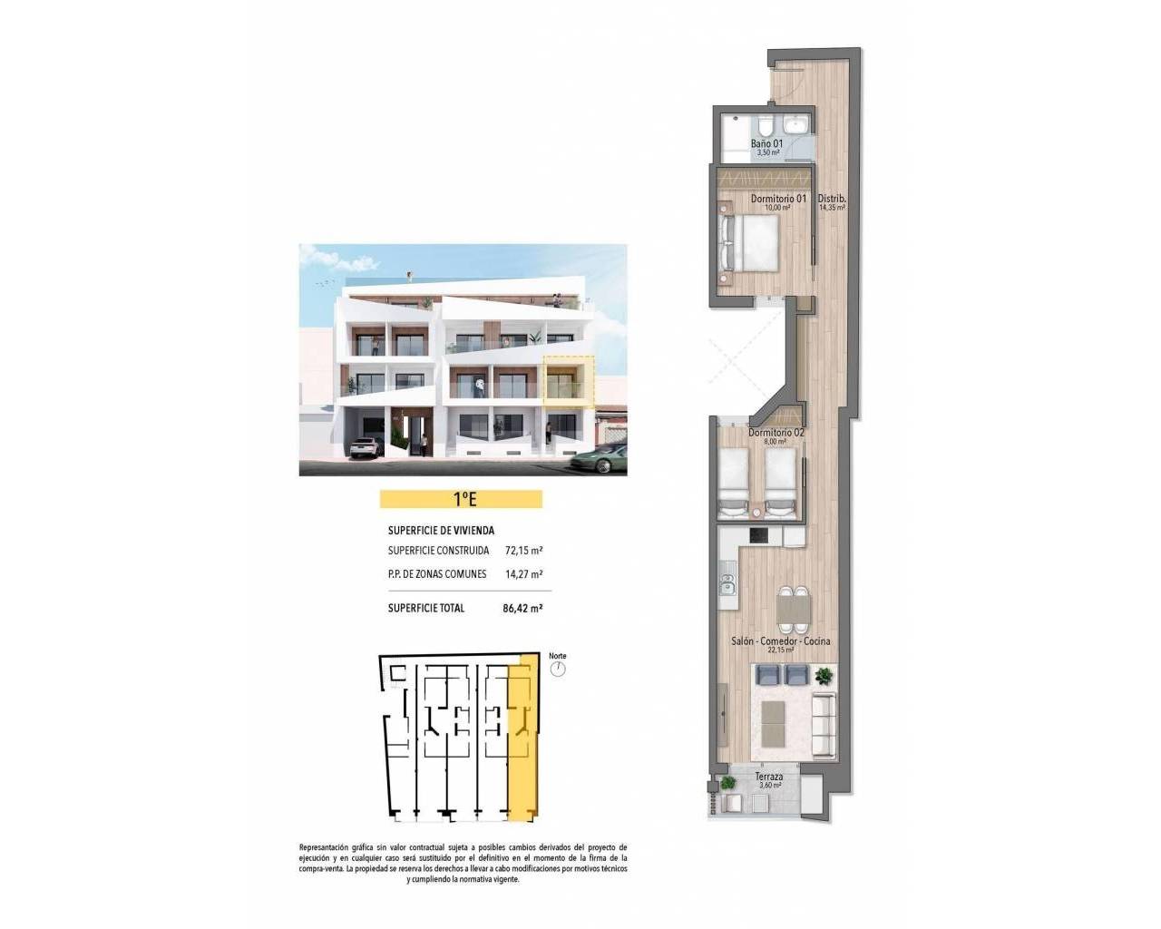 New Build - Apartments - Torrevieja - Playa Del Cura