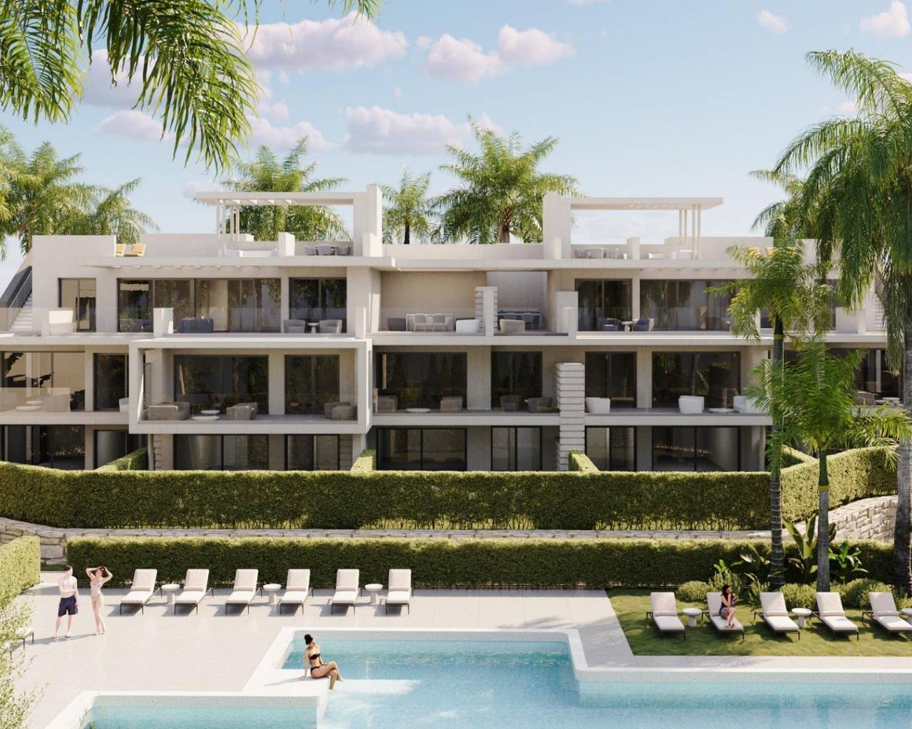 Nueva construcción  - Apartamentos - Estepona - La Gaspara