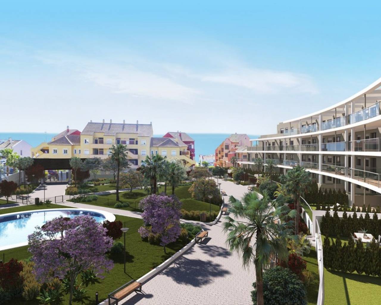 Nueva construcción  - Apartamentos - Manilva - Aldea Beach