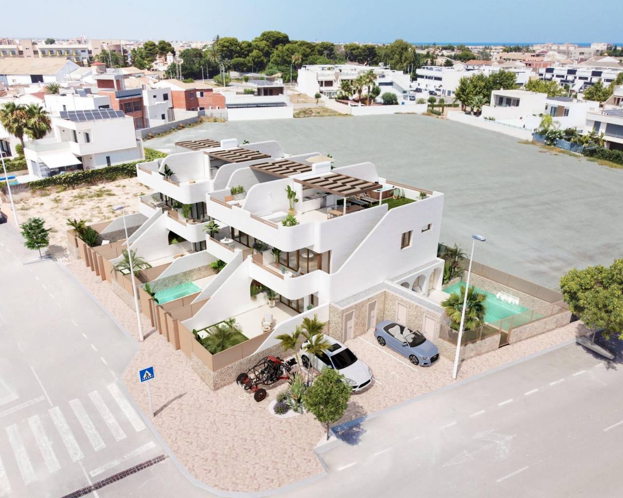 Nouvelle construction - Bungalow  / Townhouse - San Pedro del Pinatar - Los Cuarteros