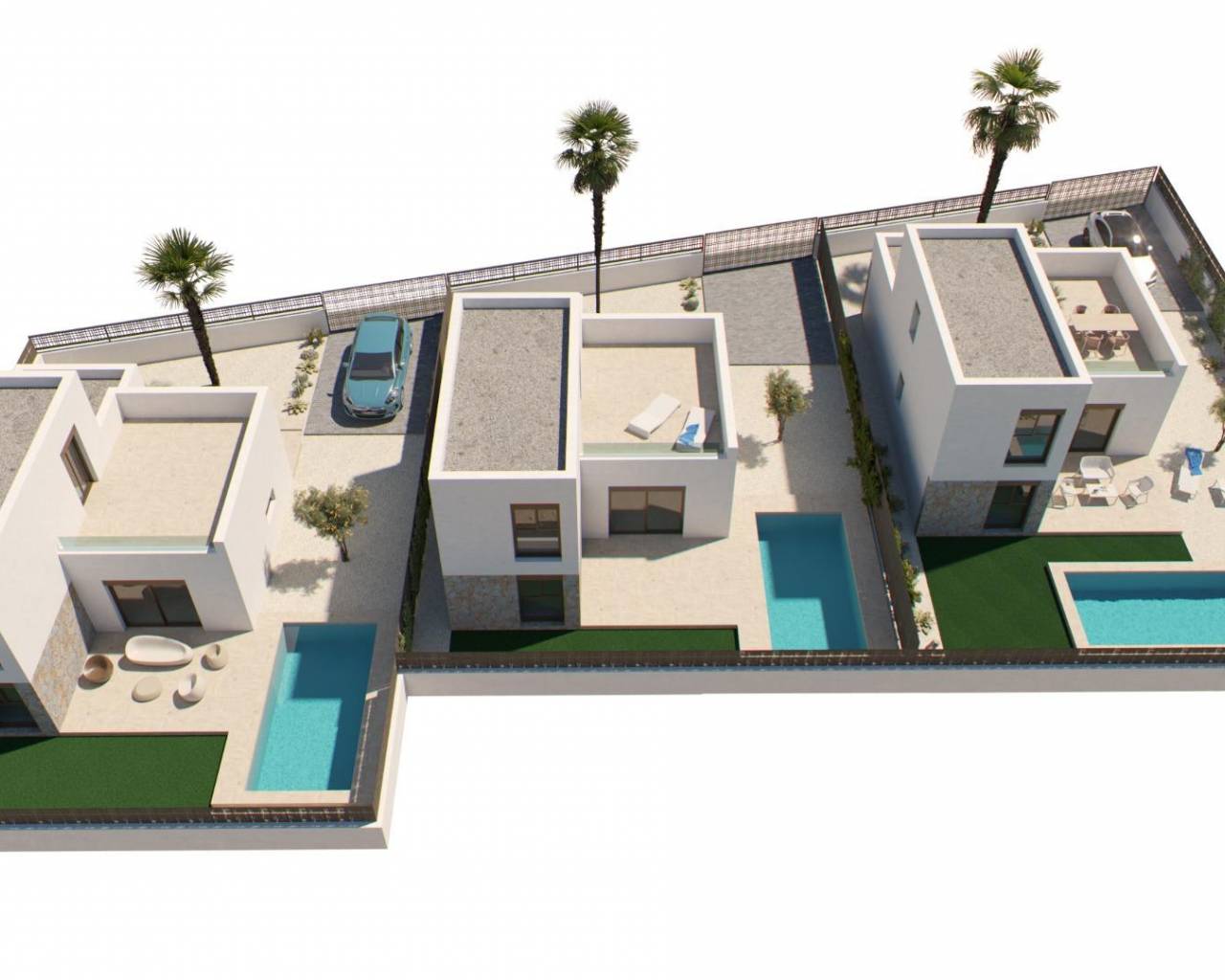 Nouvelle construction - Villas - Algorfa - La Finca Golf