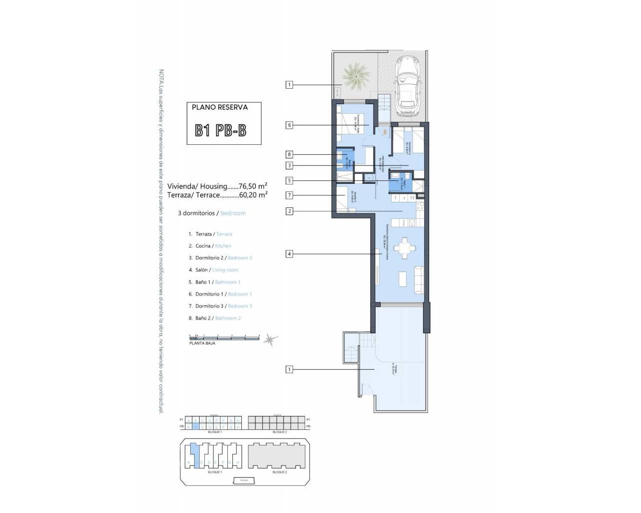 Nouvelle construction - Bungalow  / Townhouse - Dolores - Zona Nueva