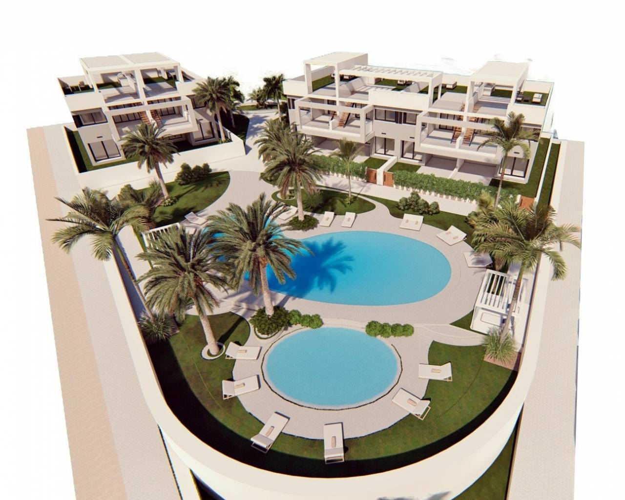 Nouvelle construction - Bungalow  / Townhouse - Torrevieja - Los Balcones