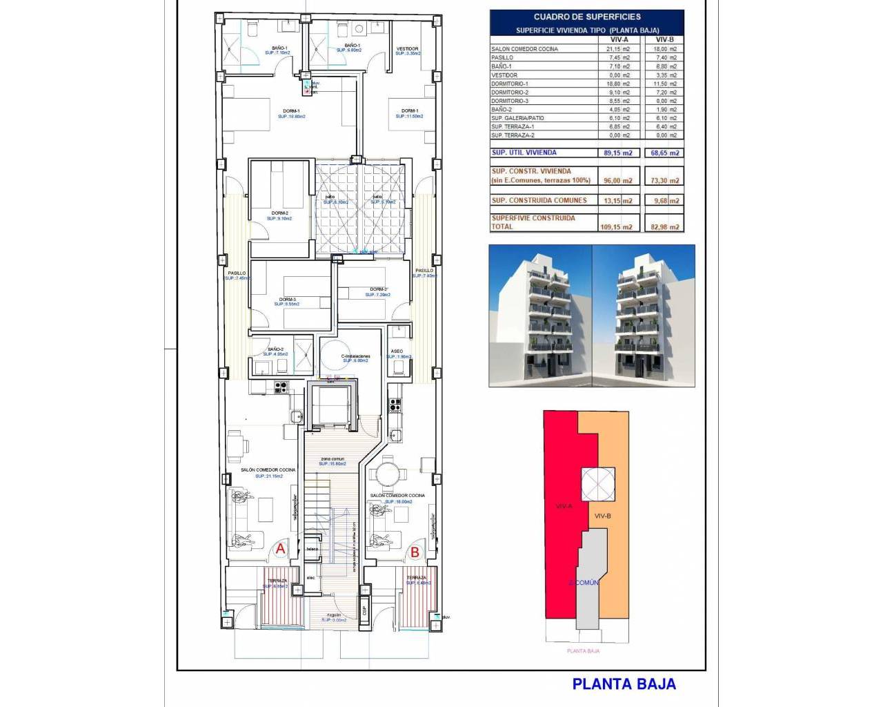 Nouvelle construction - Appartements - Torrevieja - Playa Del Cura