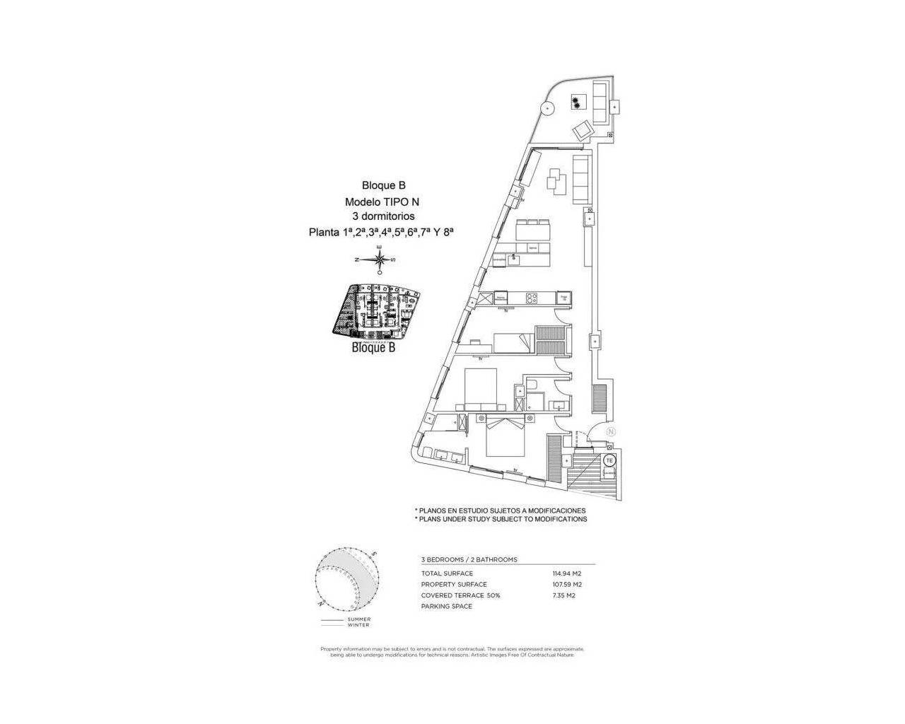 Nouvelle construction - Appartements - La Manga del Mar Menor - 1ª Linea Del Mar Mediterraneo