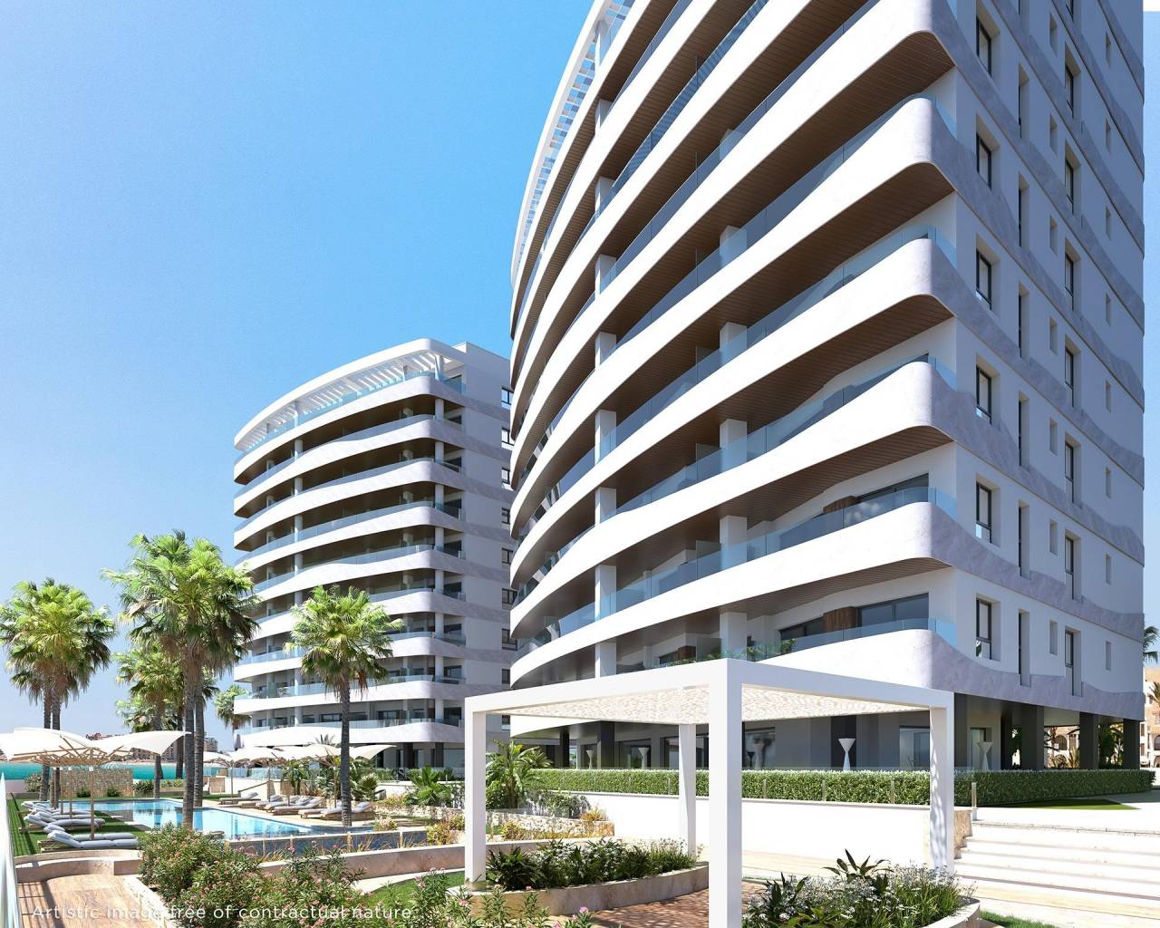 Nouvelle construction - Appartements - La Manga del Mar Menor - 1ª Linea Del Mar Mediterraneo