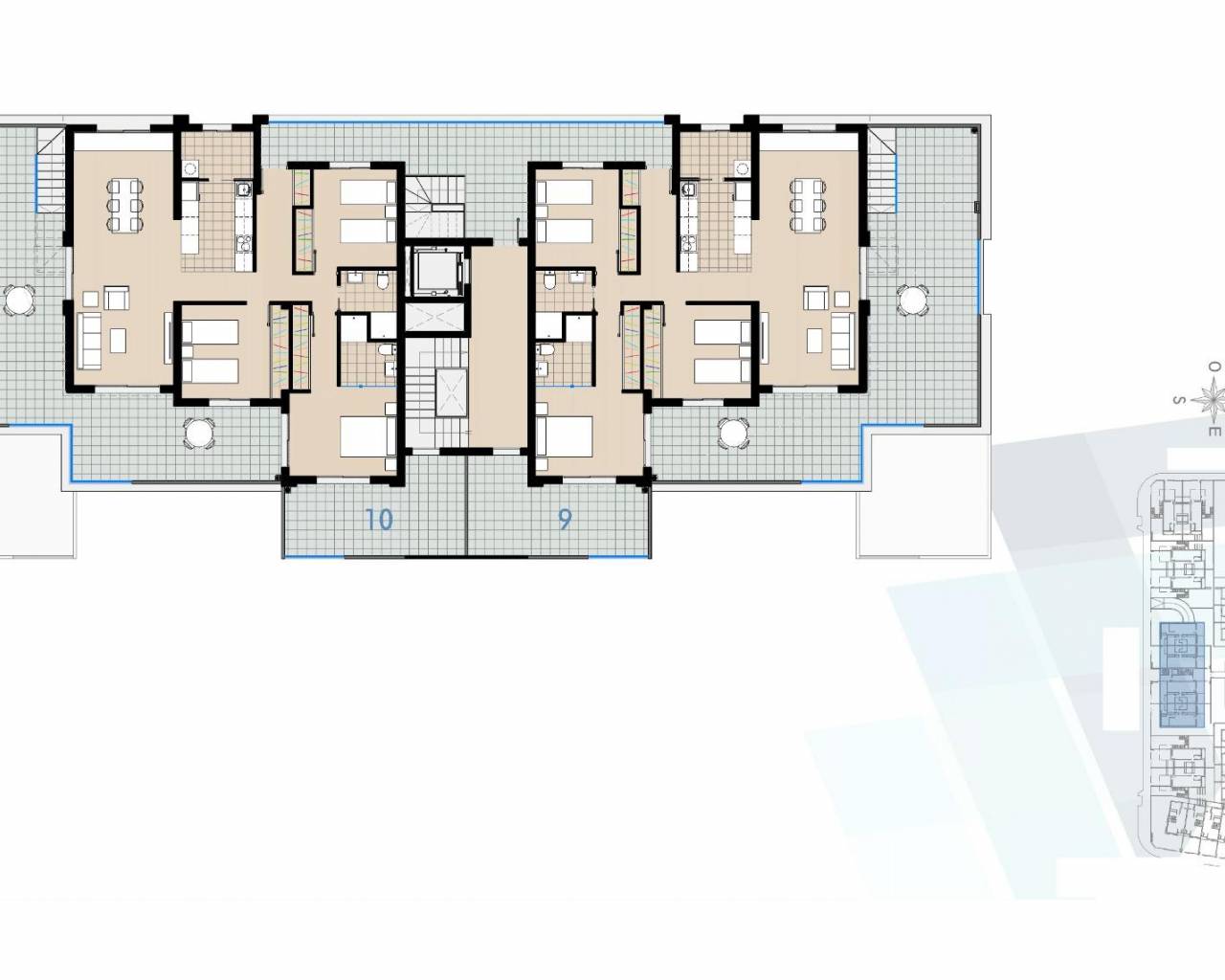 New Build - Apartments - Pilar de La Horadada - El Mojón