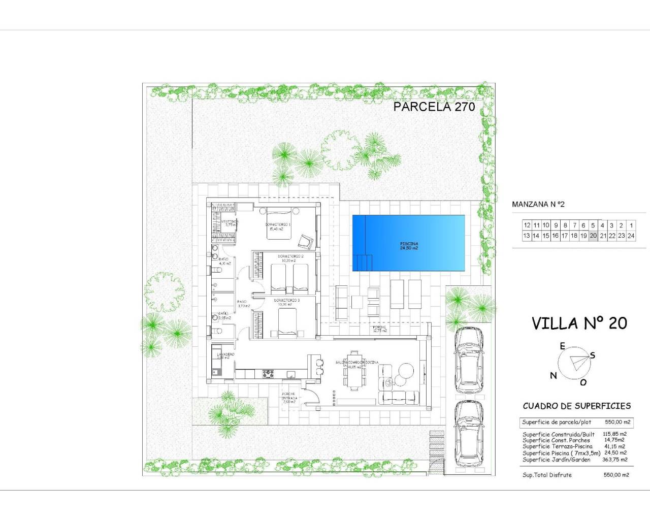 New Build - Villas - Calasparra - Urbanización Coto Riñales