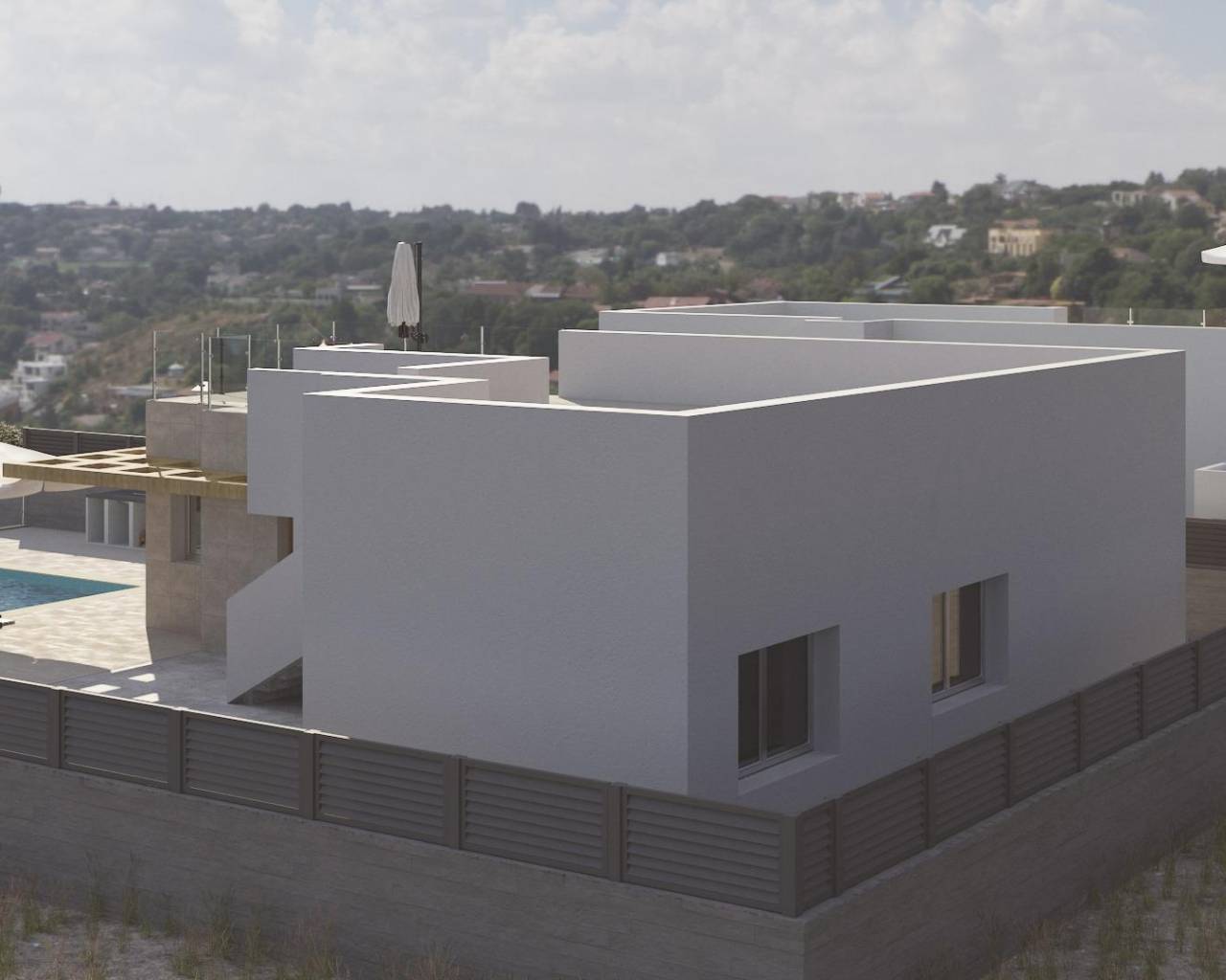 New Build - Villas - Polop - Alberca