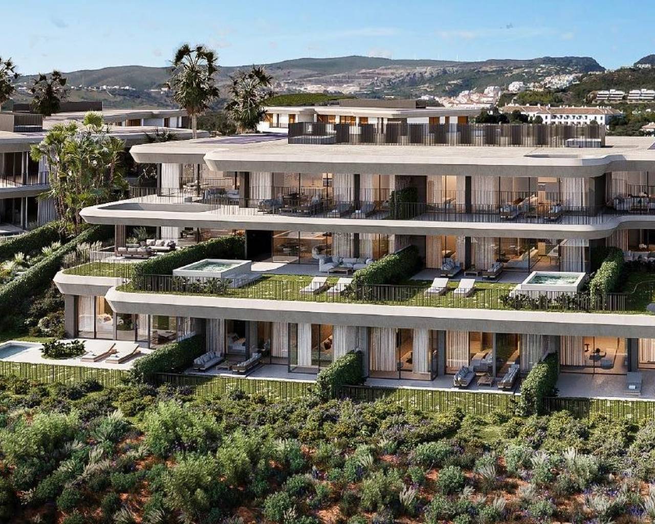 New Build - Apartments - Casares - Terrazas de Cortesin