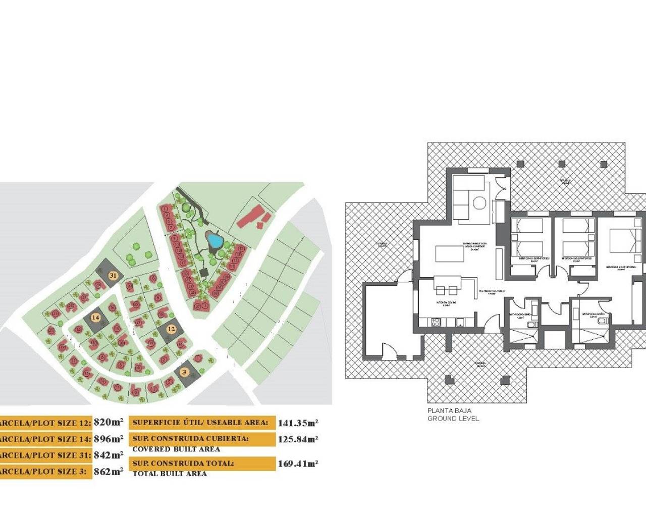 New Build - Villas - Fuente Alamo de Murcia - Las Palas