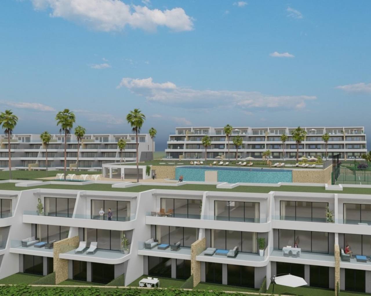 Nueva construcción  - Apartamentos - Finestrat - Camporrosso Village