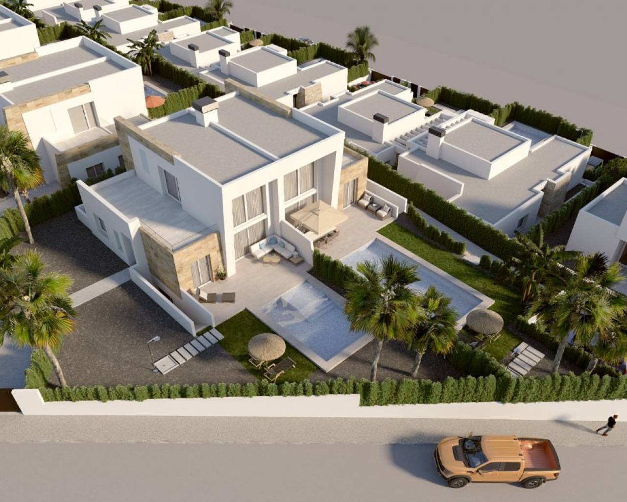 Nouvelle construction - Villas - Algorfa - La Finca Golf